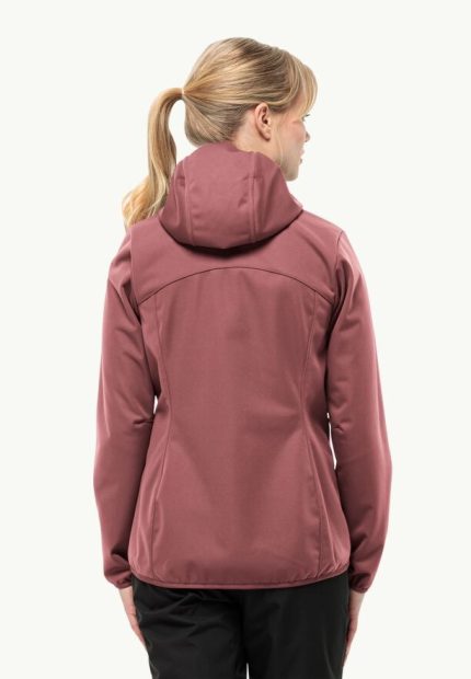 Windhain Hoody Damen Übergangsjacke red ochre