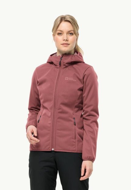 Windhain Hoody Damen Übergangsjacke red ochre