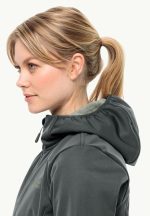 Windhain Hoody Damen Übergangsjacke slate green