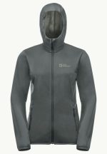 Windhain Hoody Damen Übergangsjacke slate green