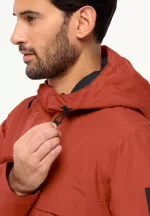 Winterlager Parka Wasserdichter Wintermantel für Herren intense rust