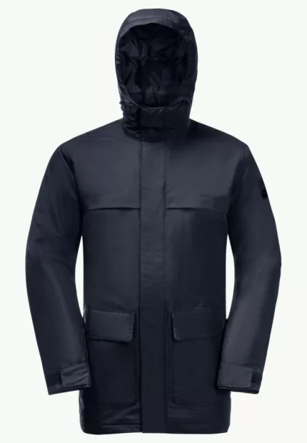 Winterlager Parka Wasserdichter Wintermantel für Herren night blue