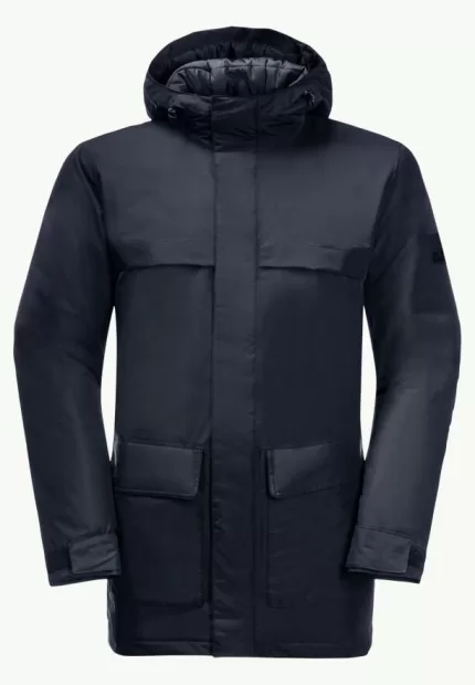 Winterlager Parka Wasserdichter Wintermantel für Herren night blue