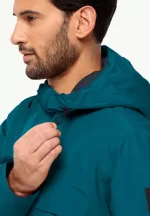 Winterlager Parka Wasserdichter Wintermantel für Herren teal