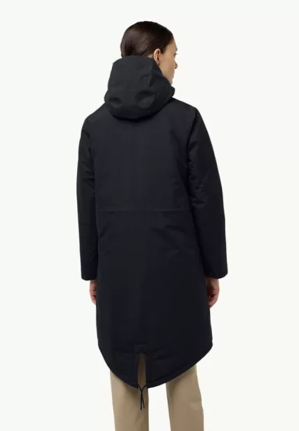 Wintertor Coat W Rds Wasserdichter Wintermantel für Damen black