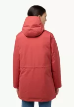 Wintertor Parka W Rds Wasserdichter Wintermantel für Damen red coral