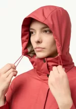 Wintertor Parka W Rds Wasserdichter Wintermantel für Damen red coral