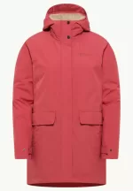 Wintertor Parka W Rds Wasserdichter Wintermantel für Damen red coral