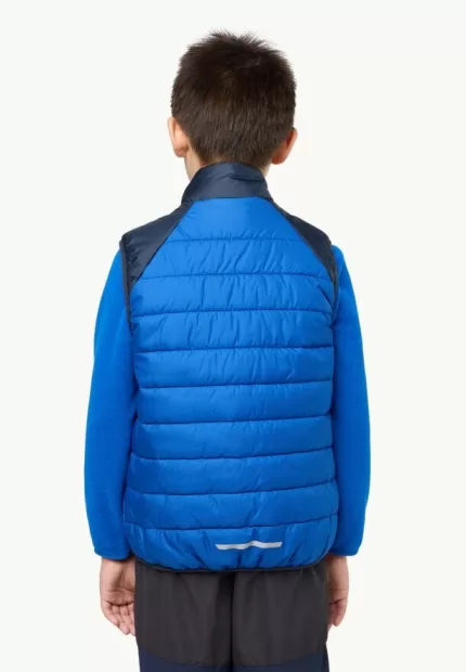 Zenon Vest Steppweste für Kinder crisp cobalt