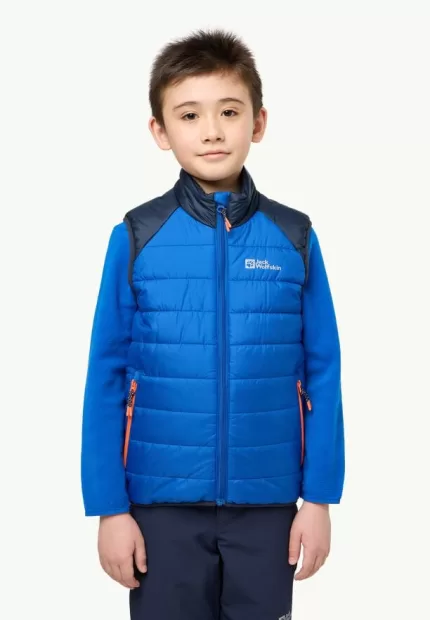 Zenon Vest Steppweste für Kinder crisp cobalt